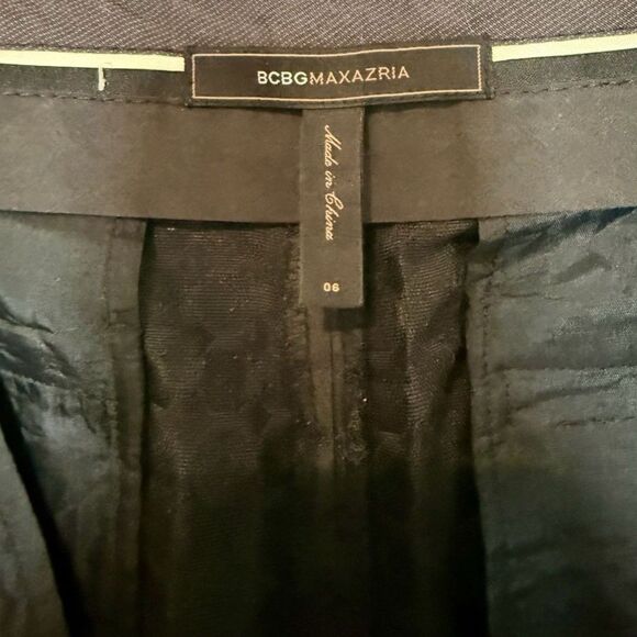 BCBG Pant Camilla The Straight Suiting Size 6 - Picture 6 of 6